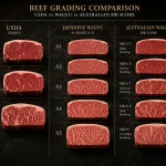 daging sapi premium marbling comparison wagyu dan angus grade daging sapi premium usda prime choice select australian wagyu marble score mb4 sampai mb9 potongan daging sapi premium untuk steak ribeye sirloin tenderloin perbandingan dry aged dan wet aged beef premium